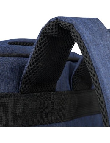 Sac à dos porte-ordinateur en rPET 300D Eulalia Matières : polyester Couleurs : vert cadeau collaborateur premium