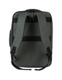 Sac à dos porte-ordinateur en rPET 300D Eulalia Matières : polyester Couleurs : bleu objet promotionnel éco-responsable