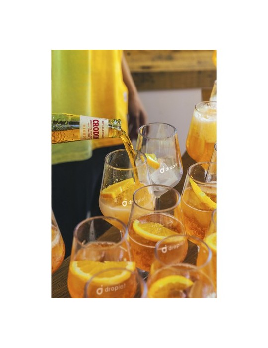 HappyGlass Lady Abigail Trans Verre à Vin Tritan 470 ml