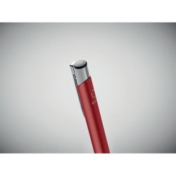 Stylo à bille  en aluminium recyclé personnalisable - BERN RA Matières : aluminium recyclé  Couleurs : rouge objet promo petit b