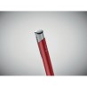 Stylo à bille  en aluminium recyclé personnalisable - BERN RA Matières : aluminium recyclé  Couleurs : rouge objet promo petit b