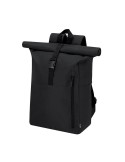 Sac à Dos Wendell Matières : PET recyclé Couleurs : bleu marine marquage laser ultra précis