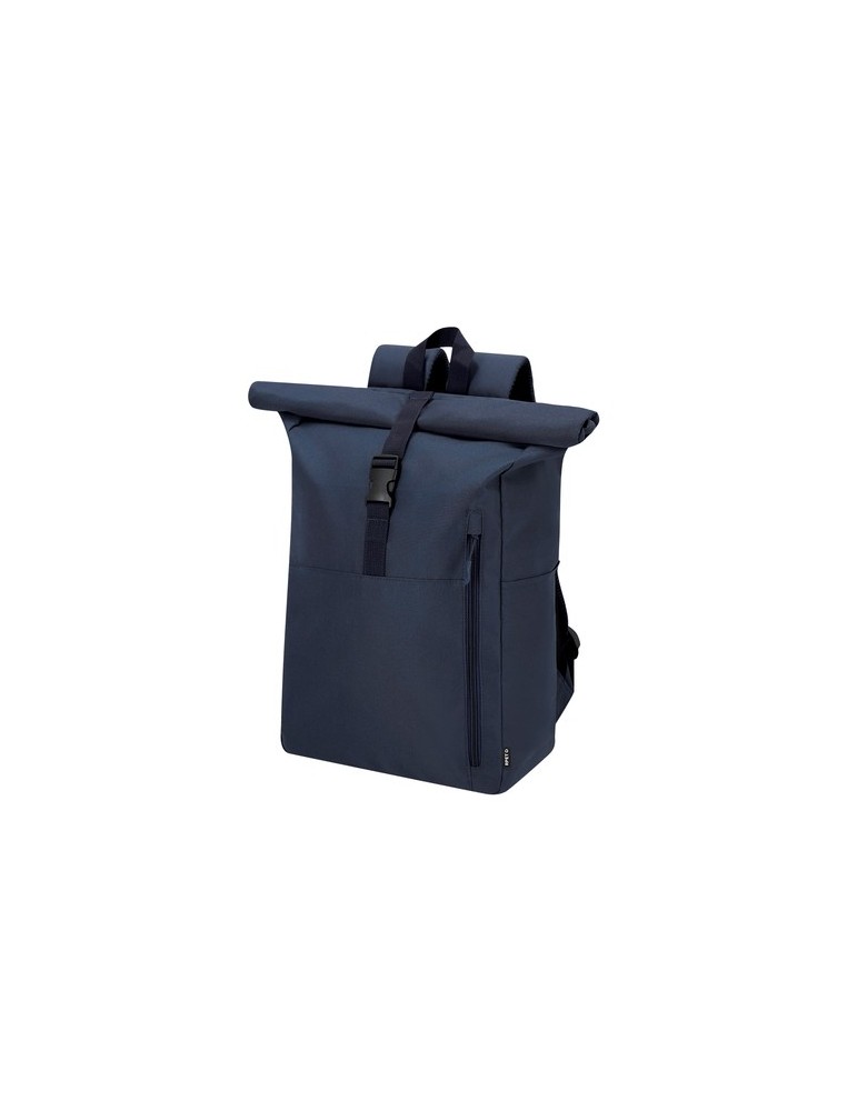 Sac à Dos Wendell Matières : PET recyclé Couleurs : noir cadeau entreprise pas cher