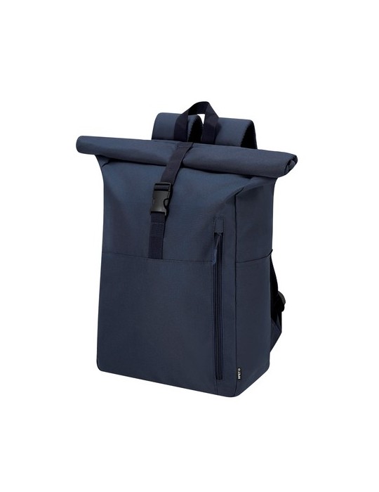 Sac à Dos Wendell Matières : PET recyclé Couleurs : noir cadeau entreprise pas cher
