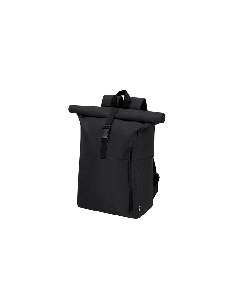 Sac à Dos Wendell Matières : PET recyclé Couleurs : noir impression haute définition