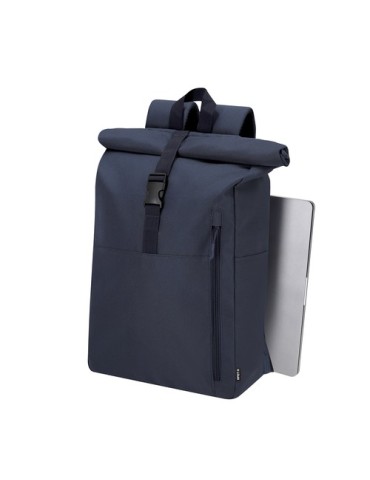 Sac à Dos Wendell Matières : PET recyclé Couleurs : noir objet promotionnel éco-responsable