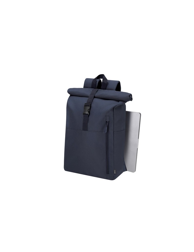 Sac à Dos Wendell Matières : PET recyclé Couleurs : noir objet promotionnel éco-responsable