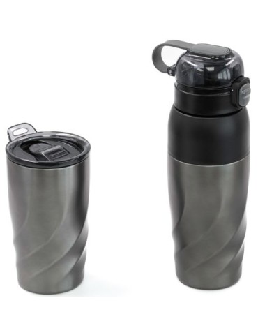 BrandCharger Vortex Hydroboost de (250 ml Bouchon) Matières : Polycarbonate (PC) Couleurs : noir goodies publicitaire événementi