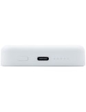 Chargeur BrandCharger Powercharge Wireless 5 000 Eco Matières : ABS recyclé Couleurs : blanc objet promotionnel éco-responsable