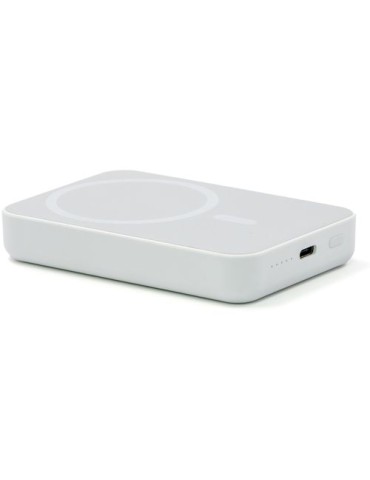 Chargeur BrandCharger Powercharge Wireless 5 000 Eco Matières : ABS recyclé Couleurs : blanc personnalisation rapide en France