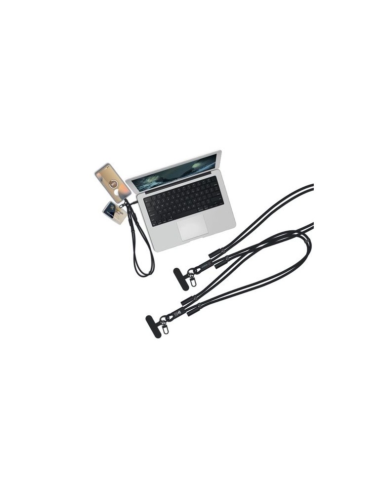 CÂBLE DE CHARGE LANYARD LONGUEUR RÉGLABLE POUR TÉLÉPHONE