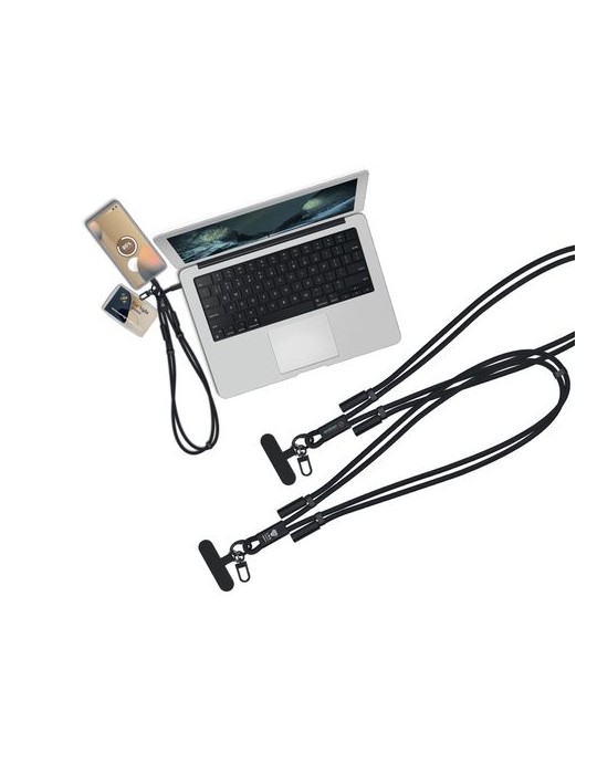 CÂBLE DE CHARGE LANYARD LONGUEUR RÉGLABLE POUR TÉLÉPHONE