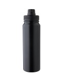 Gourde isotherme de 800 ml en acier inoxydable Zinnia Matières : acier inoxydable Couleurs : noir