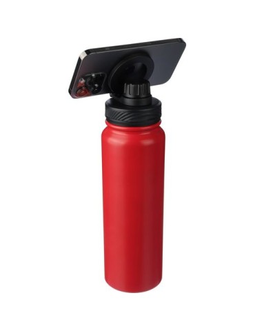 Gourde isotherme de 800 ml en acier inoxydable Zinnia Matières : acier inoxydable Couleurs : blanc marquage laser ultra précis