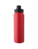 Gourde isotherme de 800 ml en acier inoxydable Zinnia Matières : acier inoxydable Couleurs : rouge personnalisable avec votre lo