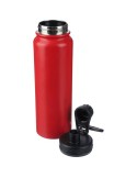 Gourde isotherme de 800 ml en acier inoxydable Zinnia Matières : acier inoxydable Couleurs : rouge cadeau affaires élégant