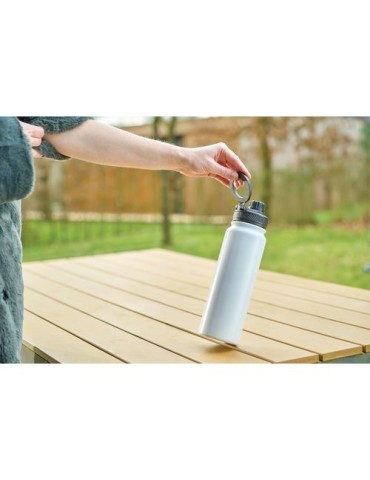 Gourde isotherme de 800 ml en acier inoxydable Zinnia Matières : acier inoxydable Couleurs : bleu cobalt cadeau client original