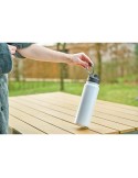 Gourde isotherme de 800 ml en acier inoxydable Zinnia Matières : acier inoxydable Couleurs : bleu cobalt cadeau client original