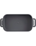 Lunch box en PP d’une capacité totale de 1 600 ml Selwyn Matières : silicone Couleurs : noir goodies entreprise design