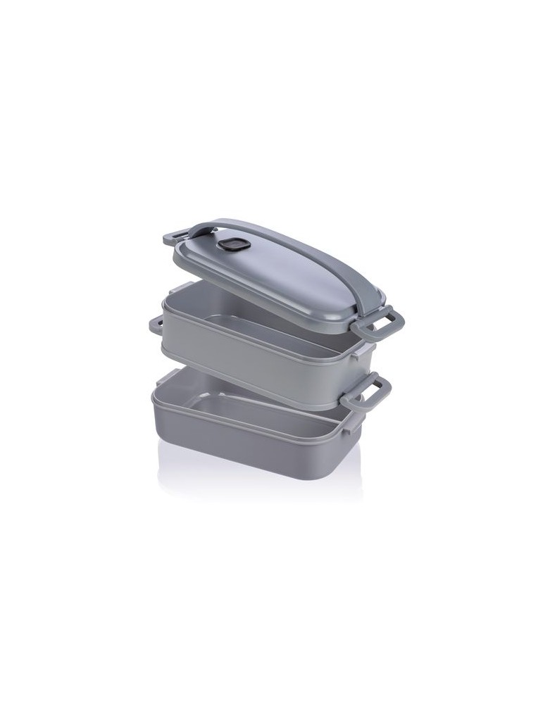 Lunch box en PP d’une capacité totale de 1 600 ml Selwyn