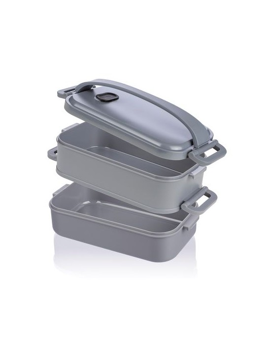 Lunch box en PP d’une capacité totale de 1 600 ml Selwyn
