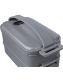 Lunch box en PP d’une capacité totale de 1 600 ml Selwyn Matières : silicone Couleurs : blanc cadeau client original