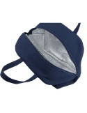 Sac isotherme en polycoton recyclé Elowen Couleurs : bleu cadeau client original
