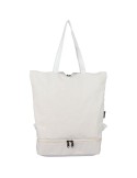 Sac à dos porte-ordinateur en polycoton 330 g/m2 Osric Couleurs : beige