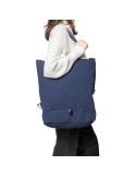 Sac à dos porte-ordinateur en polycoton 330 g/m2 Osric Couleurs : beige objet promotionnel éco-responsable