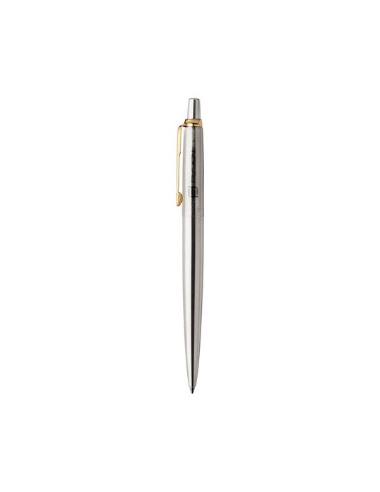 Parker Jotter Stylo recyclé en acier inox - bleu