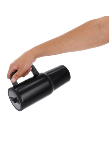 Carafe Thermique Huver Couleurs : noir Matières : acier inoxydable recyclé goodies publicitaire durable