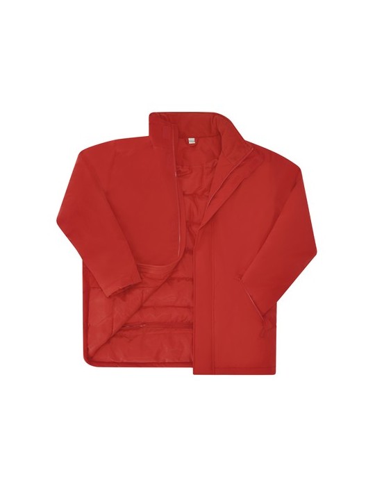 Parka Enfant Oceanía Matières : polyester Taille textile : 8 ans Couleurs : bleu marine personnalisation sur mesure