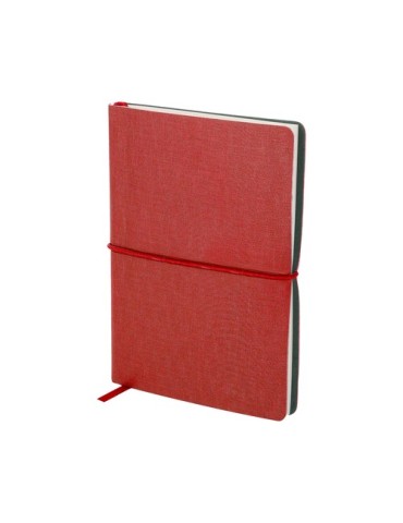Bloc Notes Vierax Couleurs : rouge Matières : PU recyclé cadeau affaires élégant