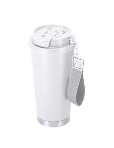 Verre Thermique Kazont Couleurs : blanc Matières : acier inoxydable recyclé goodies personnalisé en stock
