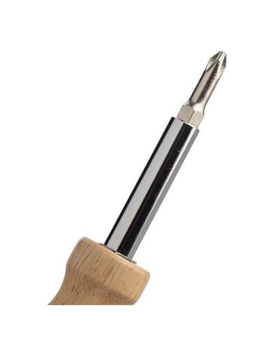 Jeu de tournevis en bois d’hévéa Leni