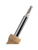 Jeu de tournevis en bois d’hévéa Leni Matières : bois Couleurs : brun impression haute définition