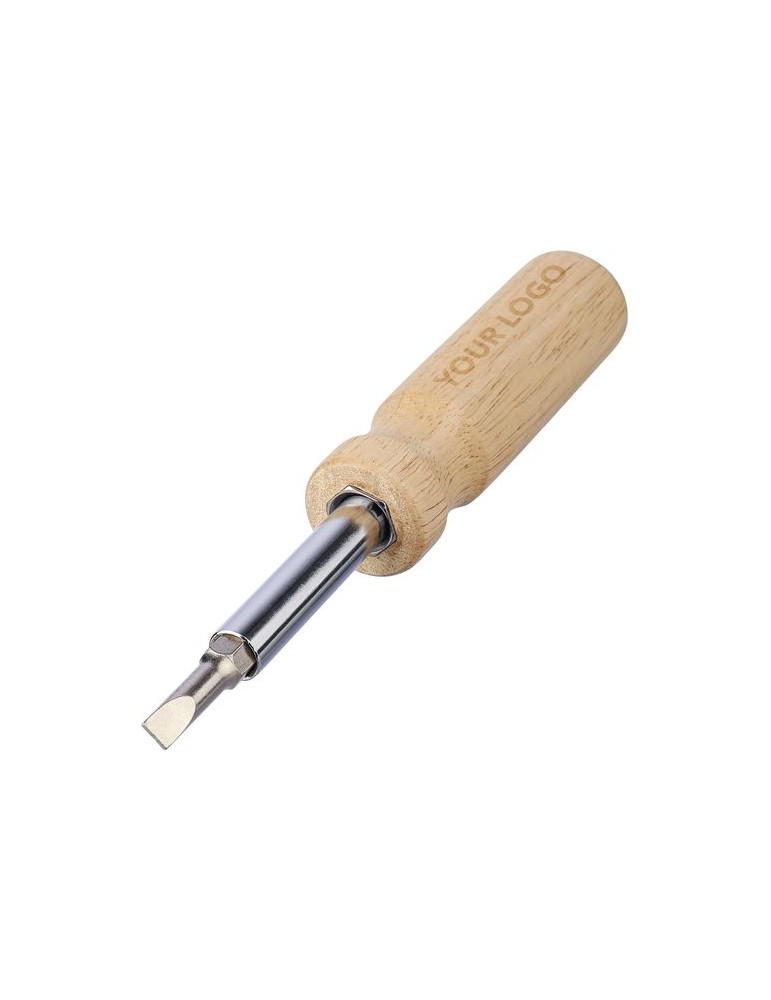 Jeu de tournevis en bois d’hévéa Leni