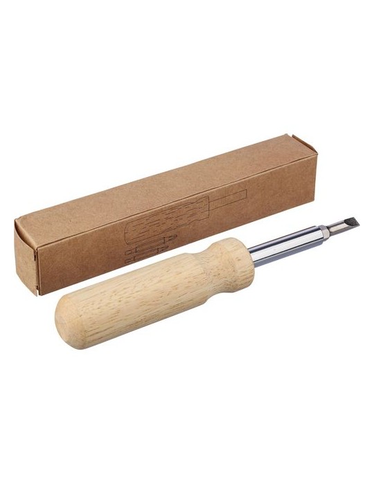 Jeu de tournevis en bois d’hévéa Leni