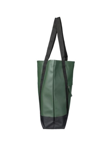 Sac shopping en polyester rPET 600D Lumi Matières : polyester Couleurs : gris personnalisation rapide en France