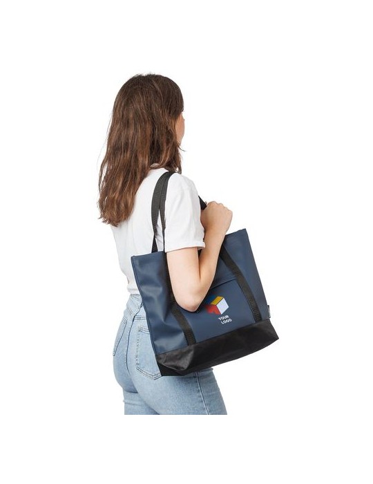 Sac shopping en polyester rPET 600D Lumi