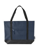 Sac shopping en polyester rPET 600D Lumi Matières : polyester Couleurs : bleu goodies publicitaire événementiel