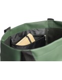 Sac shopping en polyester rPET 600D Lumi Matières : polyester Couleurs : noir cadeau client original