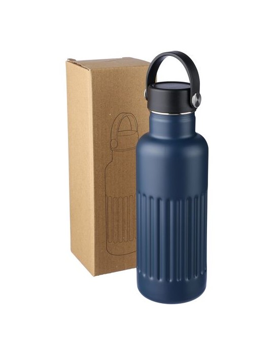 Gourde double paroi de 500 ml en acier inoxydable recyclé Lior