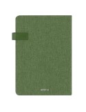 Agenda Mylok Matières : PET recyclé Couleurs : bleu marine objet publicitaire robuste
