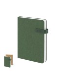 Agenda Mylok Matières : PET recyclé Couleurs : vert cadeau entreprise pas cher