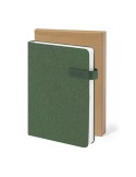 Agenda Mylok Matières : PET recyclé Couleurs : vert marquage laser ultra précis
