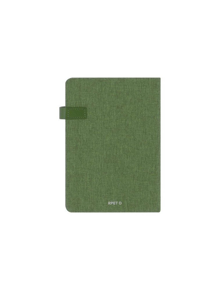 Agenda Mylok Matières : PET recyclé Couleurs : vert impression logo haute qualité