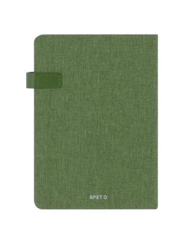 Agenda Mylok Matières : PET recyclé Couleurs : noir marquage couleur éclatante