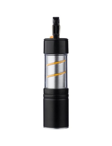 Lampe de poche COB en aluminium Vela Matières : ABS Couleurs : noir goodies publicitaire événementiel