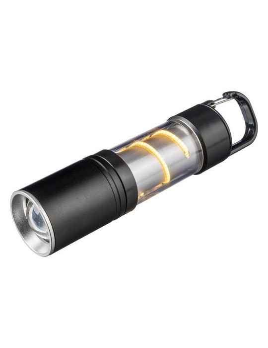 Lampe de poche COB en aluminium Vela